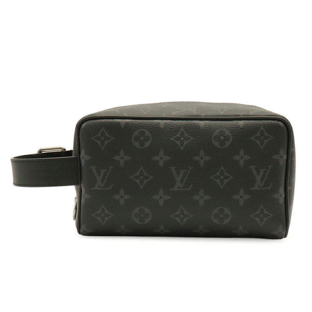 LOUIS VUITTON Louis Vuitton Monogram Eclipse Locker Dopp Kit Second Bag Clutc...